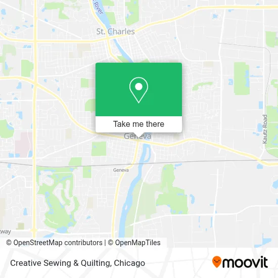 Creative Sewing & Quilting map