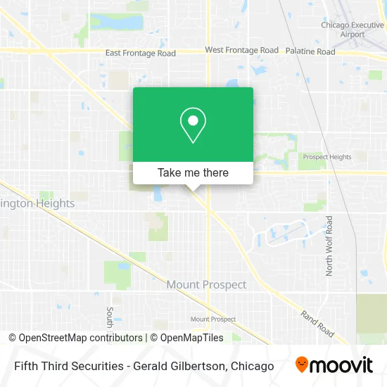 Fifth Third Securities - Gerald Gilbertson map