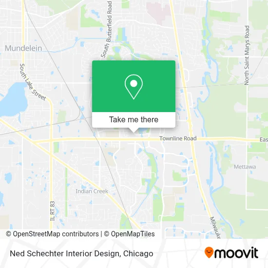 Ned Schechter Interior Design map