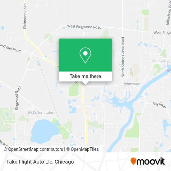Take Flight Auto Llc map