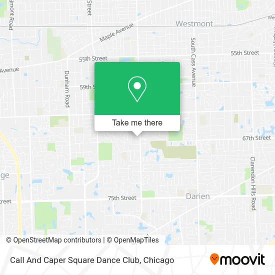 Call And Caper Square Dance Club map