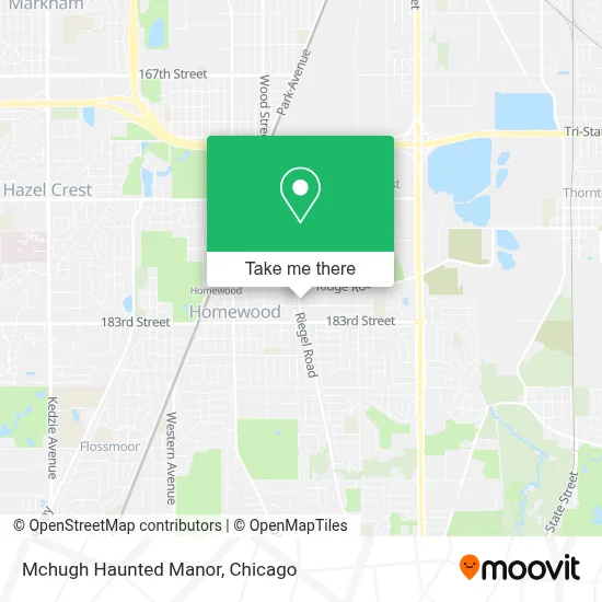 Mchugh Haunted Manor map