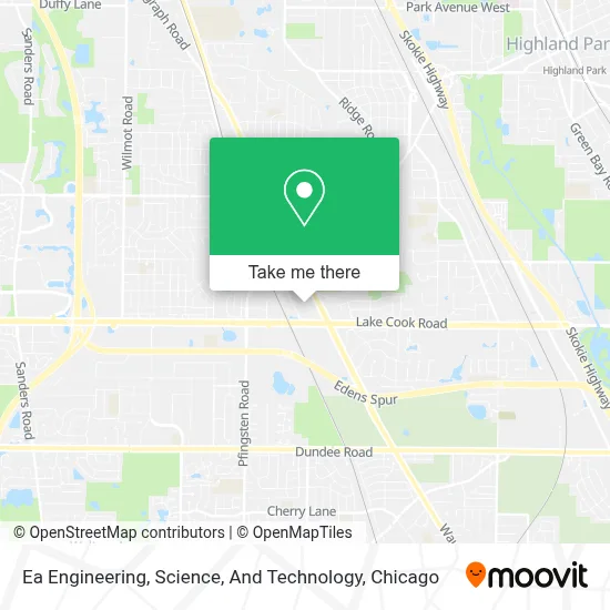 Ea Engineering, Science, And Technology map