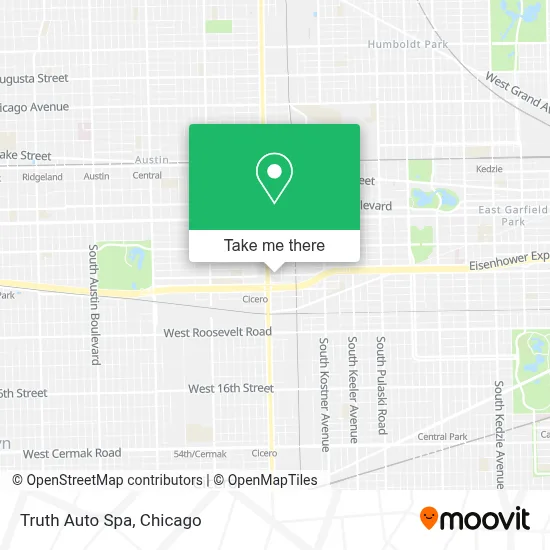 Truth Auto Spa map
