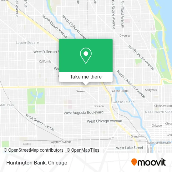 Huntington Bank map