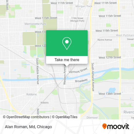 Alan Roman, Md map