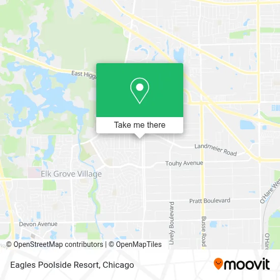 Eagles Poolside Resort map