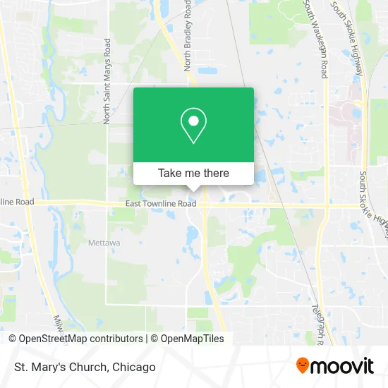 St Marys Church map