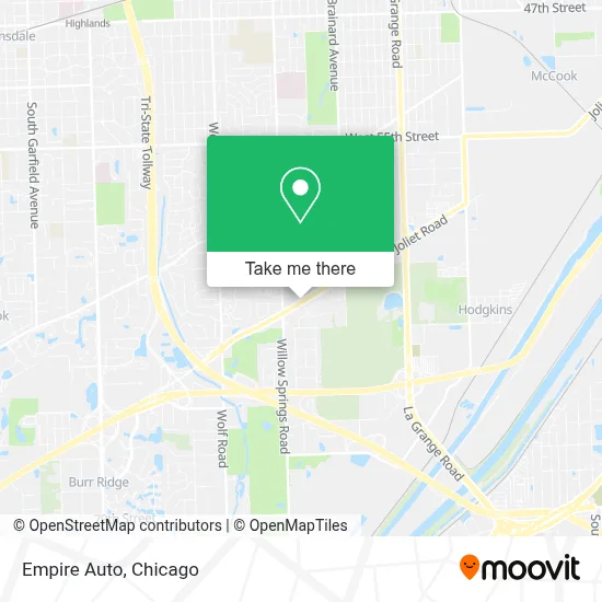 Empire Auto map