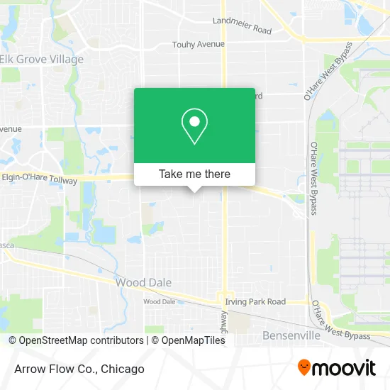 Arrow Flow Co. map
