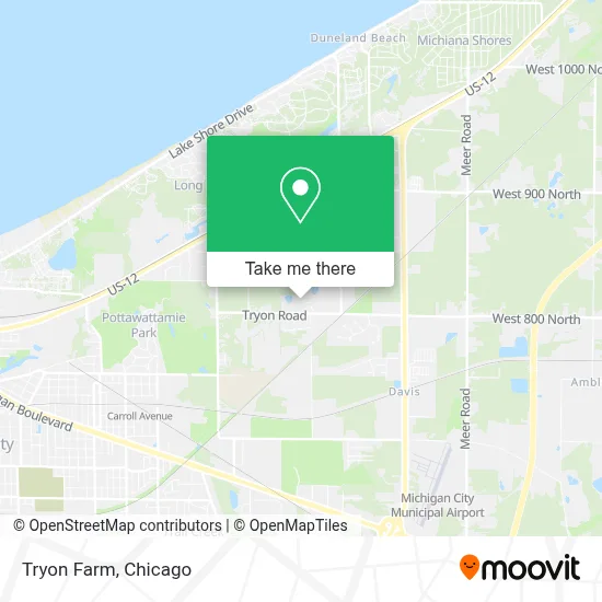 Tryon Farm map