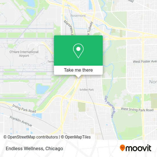 Endless Wellness map