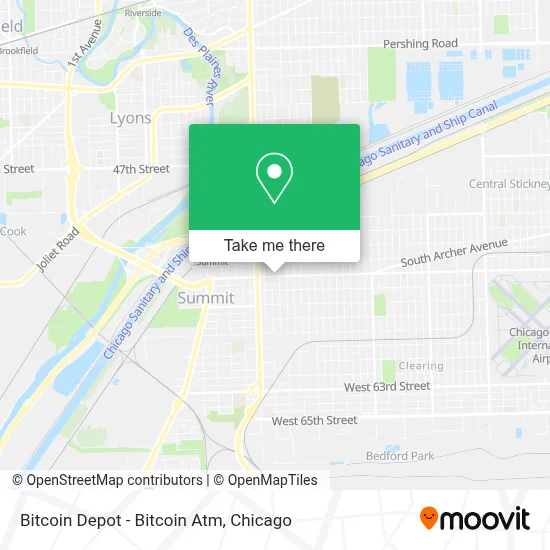 Bitcoin Depot - Bitcoin Atm map