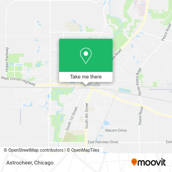 Astrocheer map
