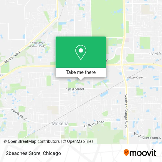 2beaches.Store map