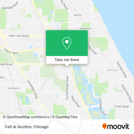 Cell at Auction map