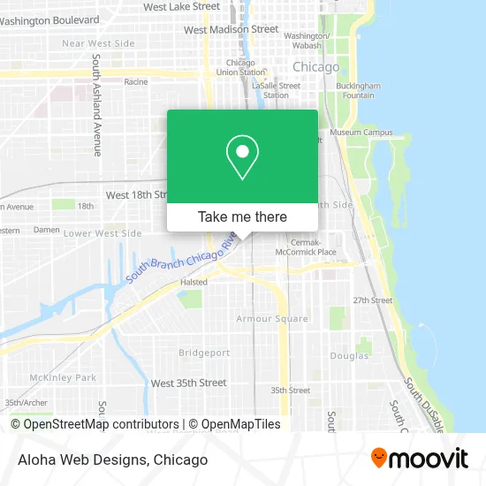 Aloha Web Designs map