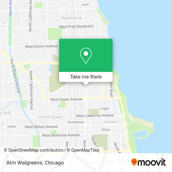 Atm Walgreens map