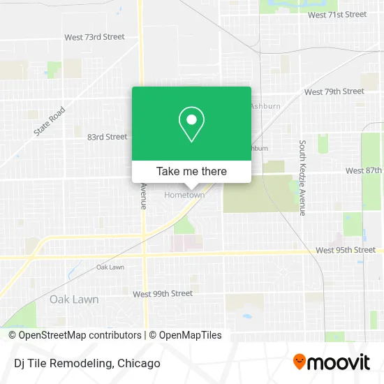 Dj Tile Remodeling map