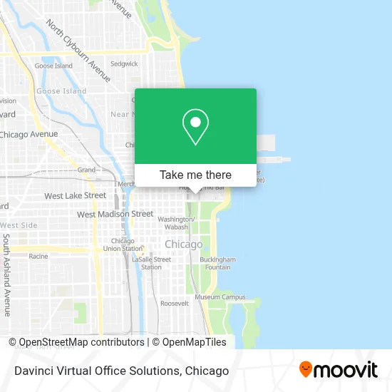 Davinci Virtual Office Solutions map