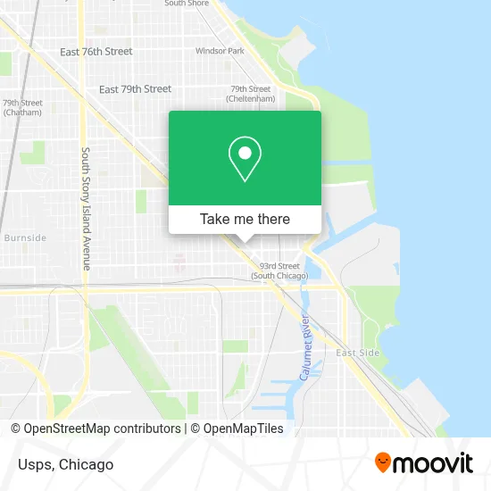 Usps map