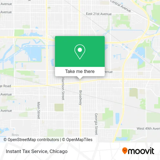 Instant Tax Service map