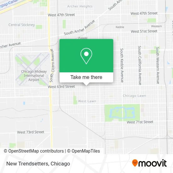New Trendsetters map