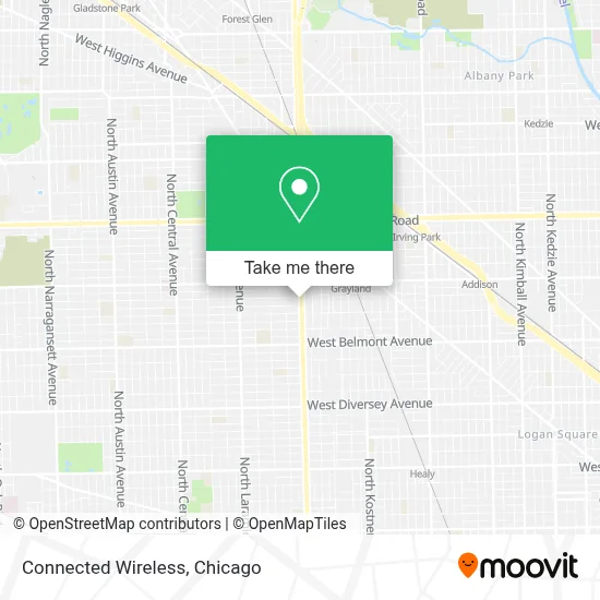 Connected Wireless map