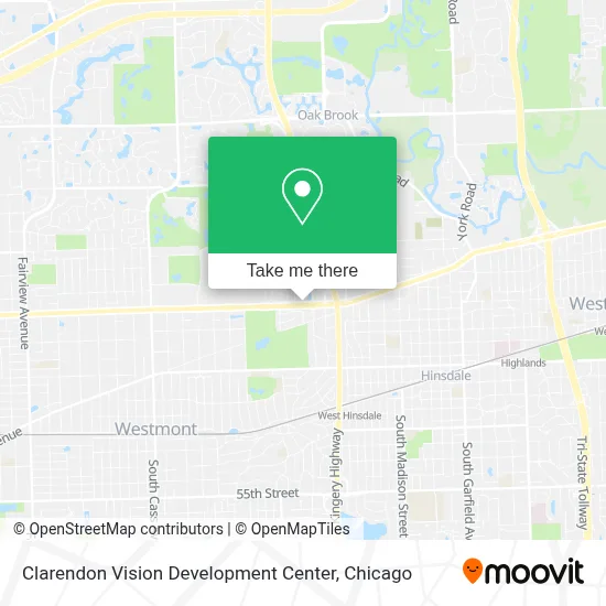 Clarendon Vision Development Center map