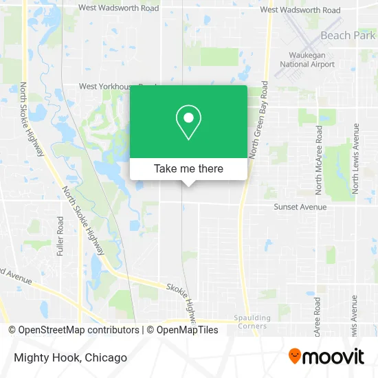 Mighty Hook map