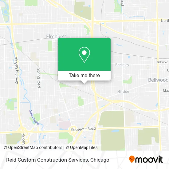 Reid Custom Construction Services map
