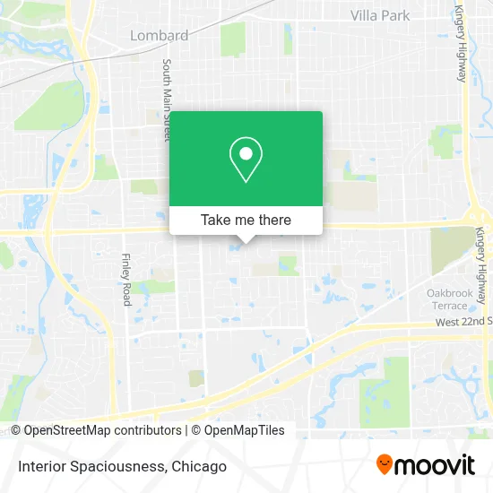 Interior Spaciousness map
