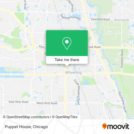 Puppet House map