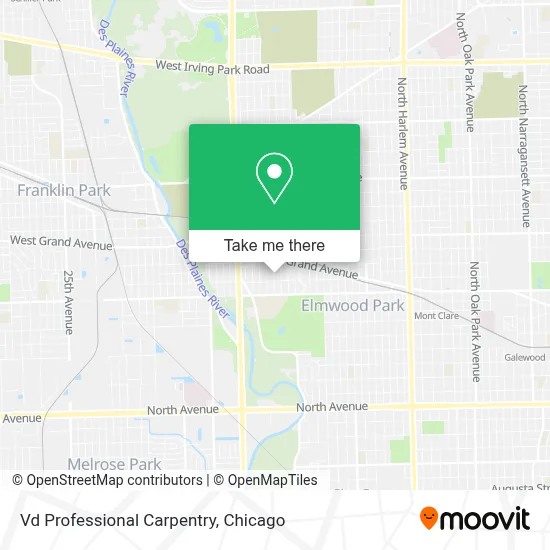 Vd Professional Carpentry map