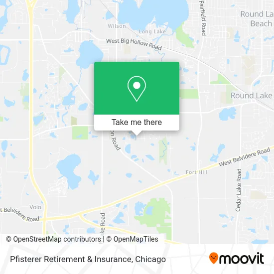 Pfisterer Retirement & Insurance map