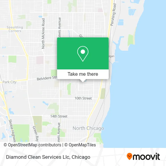 Diamond Clean Services Llc map