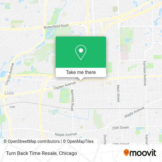 Turn Back Time Resale map
