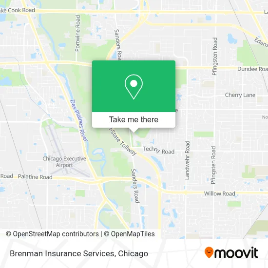 Brenman Insurance Services map