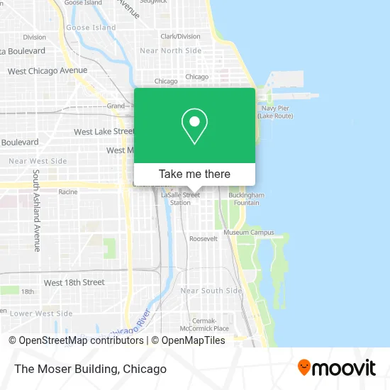 The Moser Building map