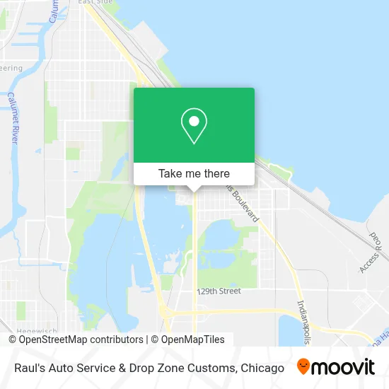 Raul's Auto Service & Drop Zone Customs map