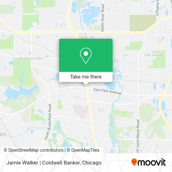 Jamie Walker | Coldwell Banker map