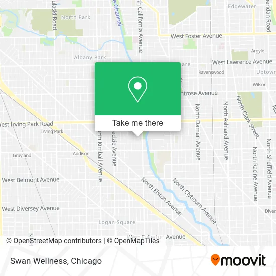 Swan Wellness map