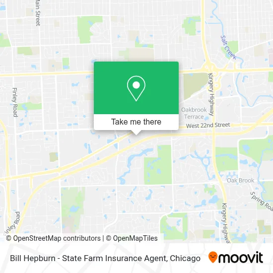 Bill Hepburn - State Farm Insurance Agent map