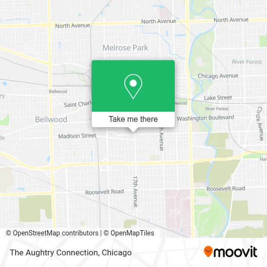 The Aughtry Connection map