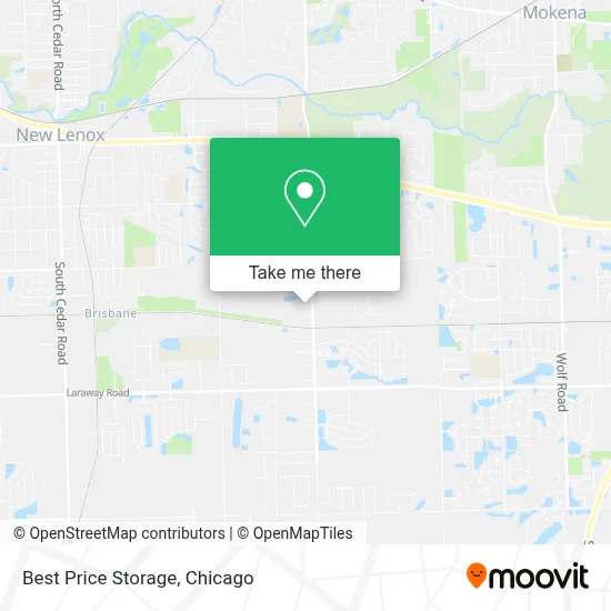 Best Price Storage map