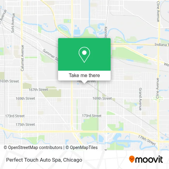Perfect Touch Auto Spa map