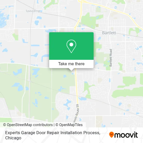 Experts Garage Door Repair Installation Process map