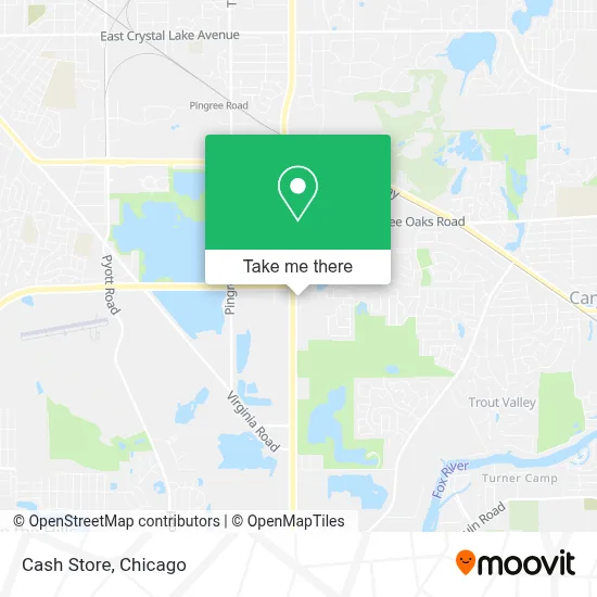 Cash Store map