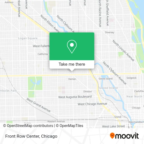 Front Row Center map