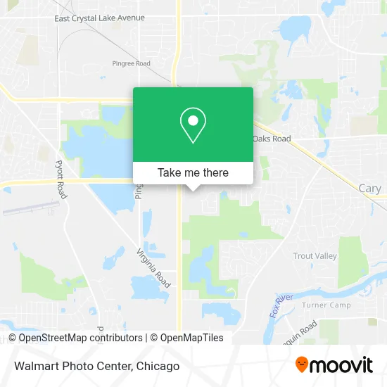 Walmart Photo Center map